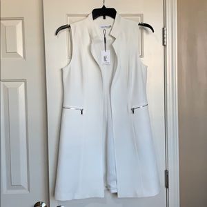 Calvin Klein Open-Front Vest